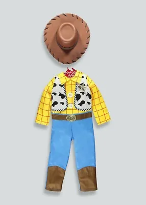 £25.99 • Buy Boys Kids Disney Toy Story Woody Fancy Dress Costume 2-7 Years