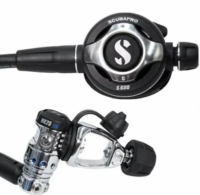 SCUBAPRO 12.971.050 MK25 EVO S600 Regulator System 1st & 2nd Stage NIB • $999