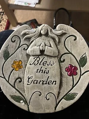 Bless This Garden Angel Latex Mould. • £10