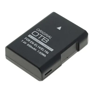 New EN-EL14 Battery For Nikon D3100 D3200 D5100 D5200 P7000 P7100 P7700 P7800 • £11.99