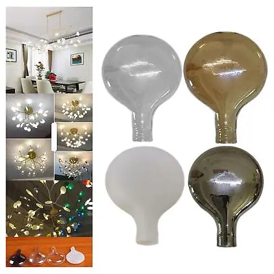 Modern Glass Lampshade Chandelier Lamp Shade Bedroom Decoration For Table Lamp • £4.62