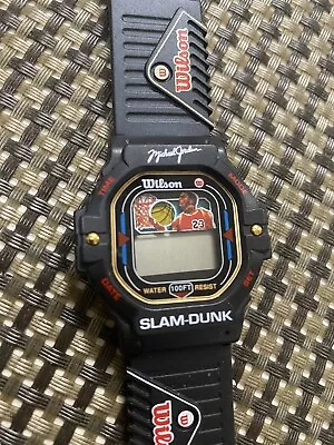 WTRIST WATCH UNISEX -MICHAEL JORDAN-Wilson Slam Dunk Rare Watch • $75