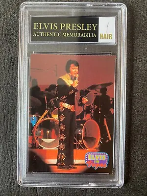 Elvis Presley Authentic Hair Memorabilia Sealed With Trading Card #450 Certified • $49.95