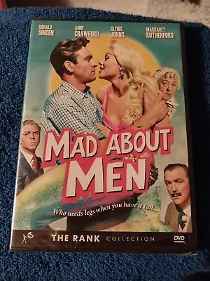 Mad About Men (1954) Glynis Johns Margaret Rutherford- New Sealed DVD • $11.99