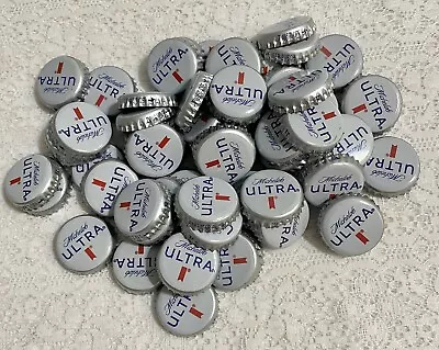 Michelob Ultra Beer Bottle Cap Lot Of 60 Blue/White • $4