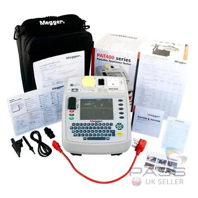 £1749 • Buy *NEW* Megger PAT420 Fully Downloadable Professional PAT Tester Inc. Calibration