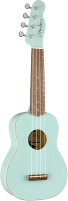 $89.99 • Buy Fender Venice Soprano Ukulele, Walnut Fingerboard, Daphne Blue