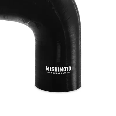 Mishimoto Silicone Reducer Coupler 90 Degree 2.5in To 4in - Black • $60.52