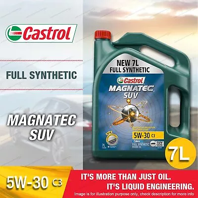 Castrol Magnatec SUV 5W-30 C3 Engine Oil 7L Full Synthetic For SUV ACEA C3 • $111.95