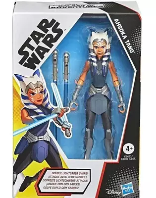 Ahsoka Tano With Lightsaber Star Wars Galaxy Of Adventures Figure New Sealed • £19.79