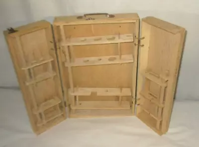 Vintage Builder's Child's Wood Tool Chest Box Poland • $14.95