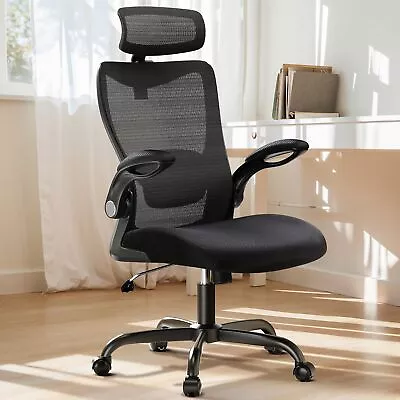 Ergonomic Office Chair High Back Desk Chair With Adjustable Lumbar Support &... • $218.95