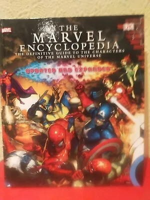 {marvel Encyclopedia (updated & Expanded) By Dk Publishing} [hardcover] • £7.31