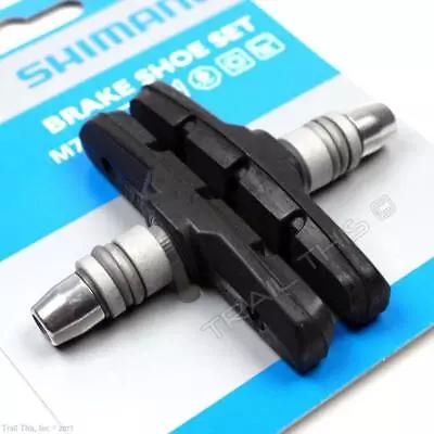 $11.65 • Buy Shimano M70T3 MTB/Road Bike Linear Pull V-Type Brake Pads / Shoe Set LX Deore