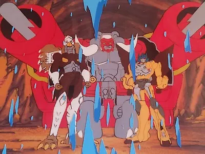 Transforrmers Beast Wars Animation Art Cel With Painted Background Production Us • $250