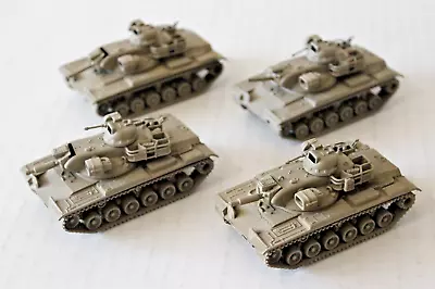 Roco Minitanks  M60 Tank   1/87 Scale  #181 With 297 Turret  Lot Of 4 • $59.95