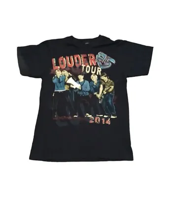 R5 LOUDER 2014 Tour Shirt Austin Moon Ross Lynch RETRO Vintage Small • $25