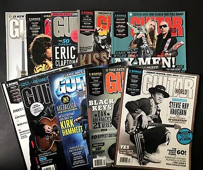 Guitar World Magazine 2014 Lot - Beatles Kiss Van Halen Mick Mars Jimmy Page • $69.99