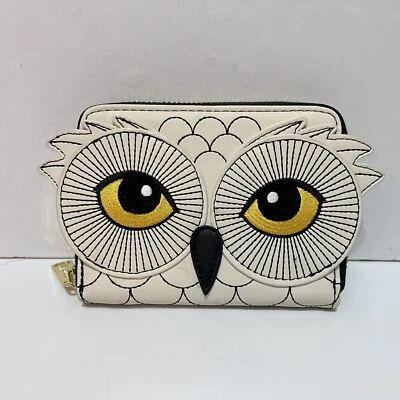 £29.99 • Buy Loungefly Harry Potter Hedwig Owl Zip Purse Wallet