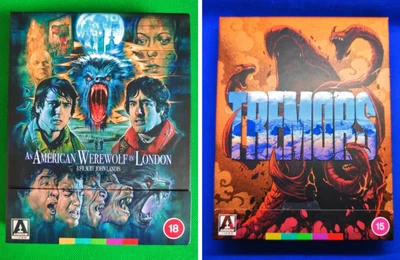 £12 • Buy An American Werewolf In London & Tremors (4K Arrow Video) Replacement Box Only