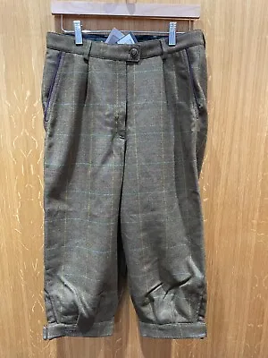 Laksen Ladies Skibo Tweed Breeks 14 -*NEW* • £100