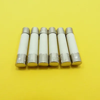 £2.05 • Buy Ceramic Fuse Fast Blow 6mm X 30mm Quick Acting Tube