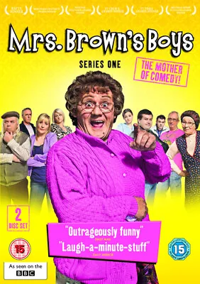 Mrs Brown's Boys: Series 1 DVD (2011) Brendan O'Carroll Cert 15 2 Discs • £1.99