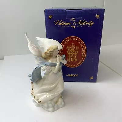 Enesco The Vatican Nativity Angel Figurine 751235M Millennium 2001 • £48.21