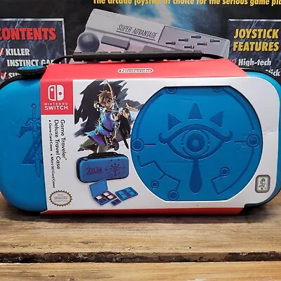 Zelda Breath Of The Wild Eye Nintendo Game Traveler Deluxe Travel Case FREE POST • $31.99