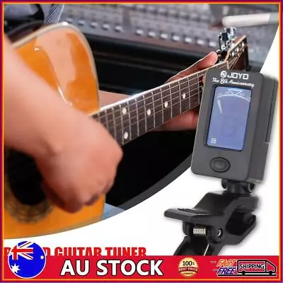 Clip-on Guitar Tuner Acoustic Guitar Chromatic Bass Ukulele Electronic Tuning • $10.79