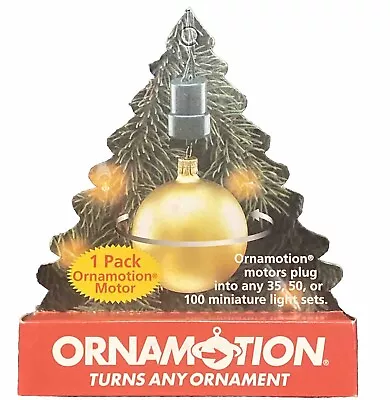 Midwest Cannon Falls ORNAMATION Christmas Ornament Motor - Turns Rotates VTG 90s • $4.49