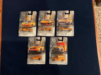 70 Years Matchbox Special Edition.  Set Of 5 • $40