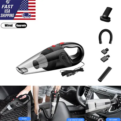 $19.94 • Buy Powerful Car Vacuum Cleaner, Portable Wet&Dry Handheld Strong Suction Car Vacuum