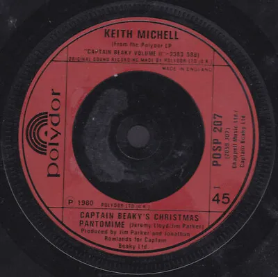 Keith Michell - Captain Beaky's Christmas Pantomime (7  Single) • £13.49