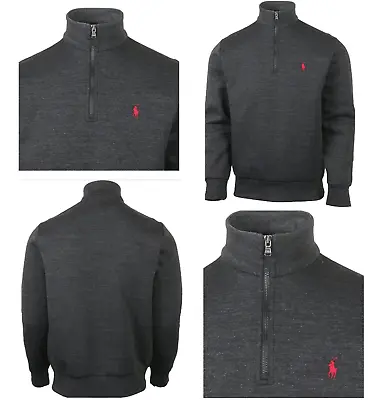 $144.82 • Buy Polo Ralph Lauren Zip Jumper Pullover Mock Sweater Sweatshirt Pullover New M