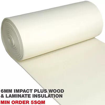 Underfloor Heating Insulation For Laminate Wood & Carpet - 6mm - Impact Plus • £4.19