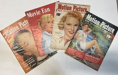 Motion Picture And TV/Movie Fan Lot 4x 1953 Reynolds Wayne Hayworth Taylor…. • $9.99