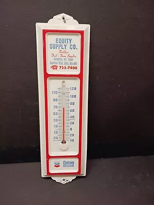 Equity Supply Company Advertising Thermometer Kalispell Montana • $21