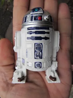 Vtg R2-D2 Belt Buckle 3D Star Wars JEDI Droid Empire Robot R2D2 Movie RARE VG+ • $44.99