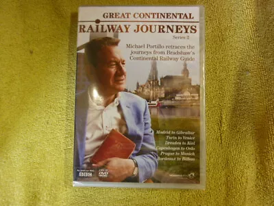 Great Continental Railway Journeys: Series 2 DVD (2014) Michael Portillo SEALED • £9.99