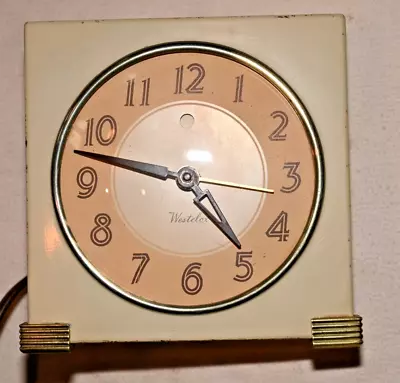 Vintage Art Deco Westclox Alarm Clock • $14.95