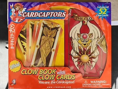 WB Kids Official Cardcaptors NEW Sealed 52 Clow Cards Book Collector Edition • $250
