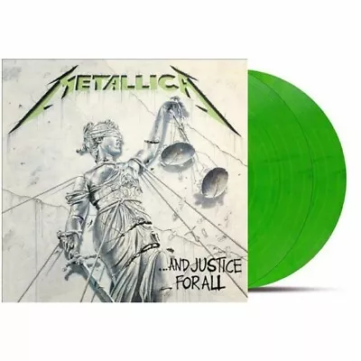 Metallica And Justice For All 2x Vinyl New! Exclusive Limited Green Lp! One • $44.99