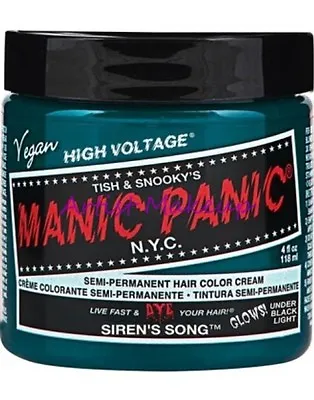 New Punk Manic Panic Cream Formula Semi-Permanent Hair Color Dye All Colors 4 Oz • $19.99