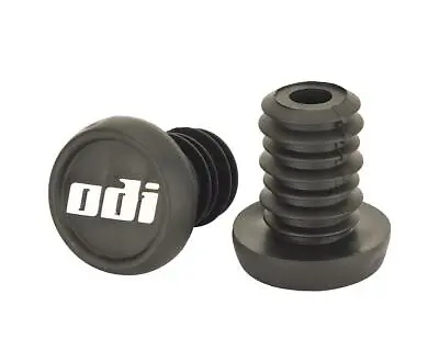 Odi Nylon Bar End Plugs Handlebar Caps Bmx Scooters  Push In New Black • $6.99