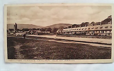 Postcard. Hamilton Terrace LAMLASH Isle Of Arran. Bute. Used. Lamlash Postmark • £2.50