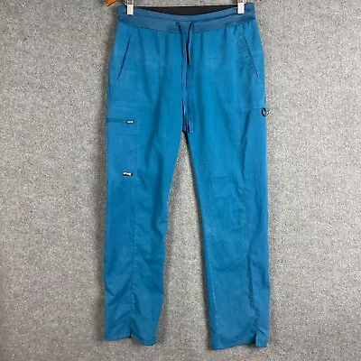 Greys Anatomy Scrub Pants Womens Small Blue Capri Scurbs Hospital Pockets • $12.84