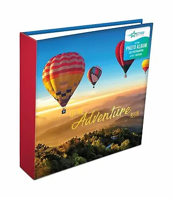 £7.99 • Buy Slip In Photo Album Memo Area Holds 200 6'' X 4'' Photos (Hot Air Balloon)