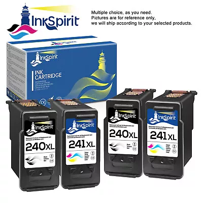 Ink Cartridge For Canon PG-240XL CL-241XL PIXMA MX392 MX432 MG3220 MG3520 MG3620 • $54.19