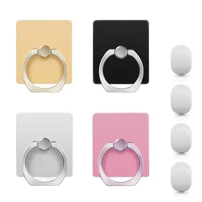 4-Pack 360° Universal Rotating Finger Ring Stand Holder For Cell Phones • $6.99